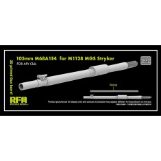 1/35 M1128 MGS Stryker 105mm M68A1E4 Gun Barrel for AFV Club kit