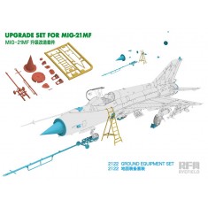 1/48 MiG-21MF Ground Equipment Set (3D Printed) for RM-6001