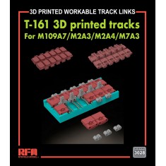 1/35 M109A7/M2A3/M2A4/M7A3 T-161 3D Printed Workable Tracks