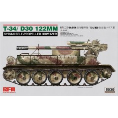 1/35 Syrian Self-propelled Howitzer T-34/D30 122MM