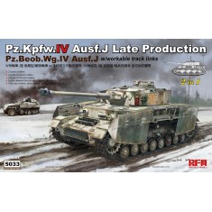 1/35 PzKpfw.IV Ausf.J Late Production/PzBeob.Wg.IV Ausf.J [2in1]