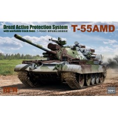 1/35 T-55AMD Drozd Active Protection System w/Workable Track Links