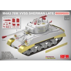 1/35 M4A3 76W VVSS Sherman Late [Upgrade Version]