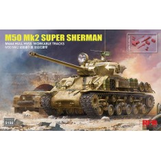 1/35 Israeli Tank M50 Mk2 Super Sherman Standard Version