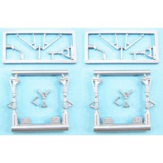 1/144 Boeing 737-800-8 MAX-700 Landing Gear (2 sets) for Zvezda kits