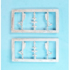 1/144 Fokker 100 Landing Gear for Revell kits (2 sets)