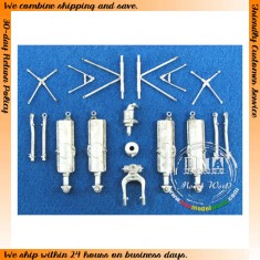 1/24 De Havilland Mosquito Landing Gear (White Metal) for Airfix kit 