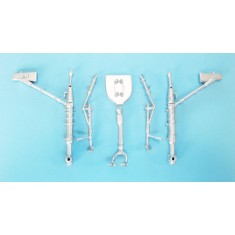 1/24 Hawker Hurricane Mk.l Landing Gear for Airfix kits (white metal)