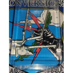 1/32 P-40B / P-36 /H-75  Landing Gear for Trumpeter/Special Hobby/Azur (white metal)