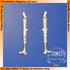 1/32 Messerschmitt Bf 109 Main Landing Gear (White Metal) for Hasegawa kit