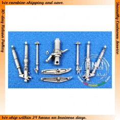 1/32 F-8 Crusader Landing Gear (White Metal) for Trumpeter kit