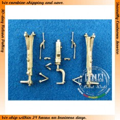 1/32 EF-2000 Eurofighter Landing Gear (White Metal) for Trumpeter kit