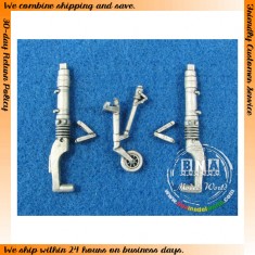 1/32 Nakajima Ki 44 Tojo Landing Gear (White Metal) for Hasegawa kit