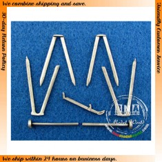 1/32 Fokker Dr.1 / F.1 Landing Gear & Struts (White Metal)