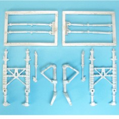 1/32 Bristol Beaufighter Landing Gear for Revell kits (white metal)