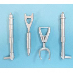 1/32 Arado Ar 234B Landing Gear for Flymodel kits (white metal)
