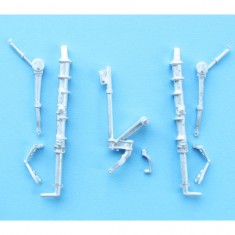 1/32 Focke Wulf Fw 190A-8, F-5 Landing Gear for Revell kits (white metal)