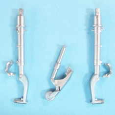 1/32 A6M5 Zero Landing Gear for Hasegawa kits (white metal)