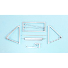 1/32 Halberstadt CL.II Landing Gear for Wingnut Wings kits (white metal)