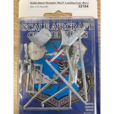1/32 DeHavilland Mosquito Mk.IV Landing Gear for Revell kits (white metal)