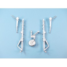 1/32 Fw 190A-5/6/7/8, D-9 Landing Gear for Hasegawa/H2000 kit (white metal)