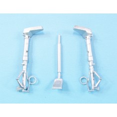 1/32 Bf 109K Landing Gear for Kotare kits (white metal)
