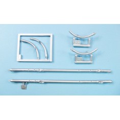 1/35 AH-1W Super Cobra Landing Skids for Trumpeter kit (white metal)