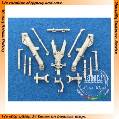 1/48 Jaguar Landing Gear (White Metal) for Airfix/Heller/Eduard kits