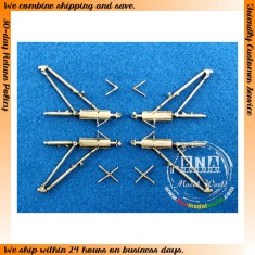 1/48 De Havilland Mosquito Main Landing Gear (White Metal) for Tamiya kit