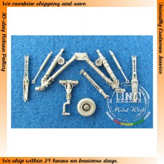 1/48 F-16 (Light) Landing Gear (White Metal) for Tamiya/Kinetic kit