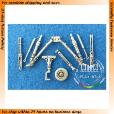 1/48 F-16 (Heavy) Landing Gear (White Metal) for Tamiya/Kinetic kit