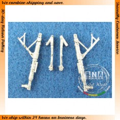 1/48 Hurricane Main Landing Gear (White Metal) for Hasegawa kit