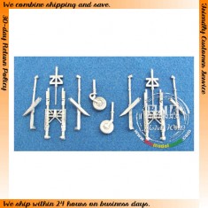 1/48 Beaufighter Landing Gear (White Metal) for Tamiya kit
