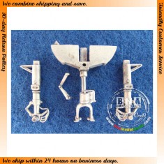 1/48 F9F Panther Landing Gear (White Metal) for Revell/Monogram kit