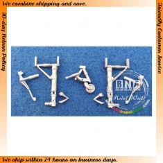 1/48 Ki-46 "Dinah" Landing Gear (White Metal) for Tamiya kit