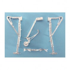 1/48 TBF/TBM/Mk.1 Avenger Landing Gear for Hobby Boss kits (white metal)