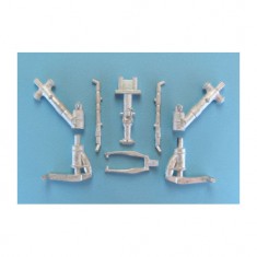 1/48 Yak-38 Forger Landing Gear for Hobby Boss kits (white metal)