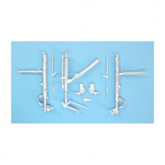 1/48 Su-30MK Landing Gear for Academy kits (white metal)
