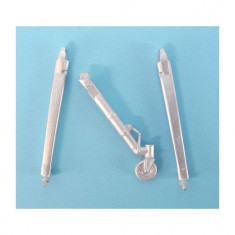 1/48 MQ-9 Reaper Landing Gear for SkunkModel/Revell kits (white metal)