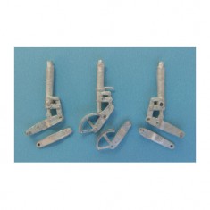 1/48 MB 326 Landing Gear for Italeri/ESCI kits (white metal)