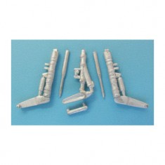 1/48 MiG-19 Farmer Landing Gear for Trumpeter kits (white metal)