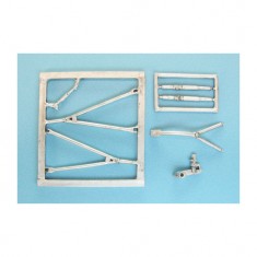 1/48 Mi-2 Hoplite Landing Gear for Aero Plast kits (white metal)