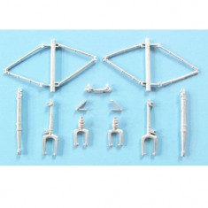 1/48 Ka-27 Helix Landing Gear for Hobby Boss kits (white metal)