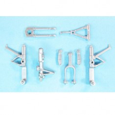 1/48 F2H-2 Banshee Landing Gear for Bronco kits (white metal)