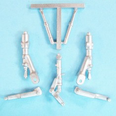 1/48 BAe Hawk T.1 Landing Gear for Hobby Boss kits (white metal)