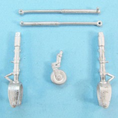 1/48 Macchi C.202 Falgore Landing Gear for Hasegawa/Eduard kits (white metal)