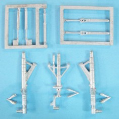 1/48 F-35A Lightning II Landing Gear for Meng Models (white metal)
