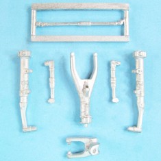 1/48 Kfir C2/C7 Landing Gear for AMK kits K(white metal)