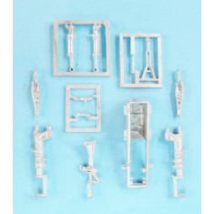 1/48 IDF F-CK-1C/D Landing Gear for Freedom Model Kits