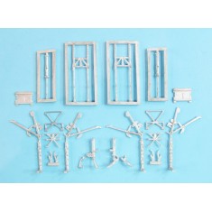 1/48 Bristol Beaufighter TF.X Landing Gear for Revell kits